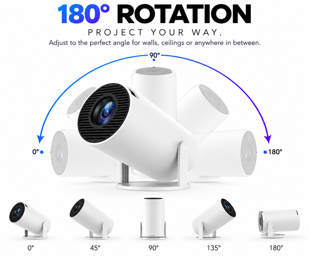 AURAVIEW mini projector