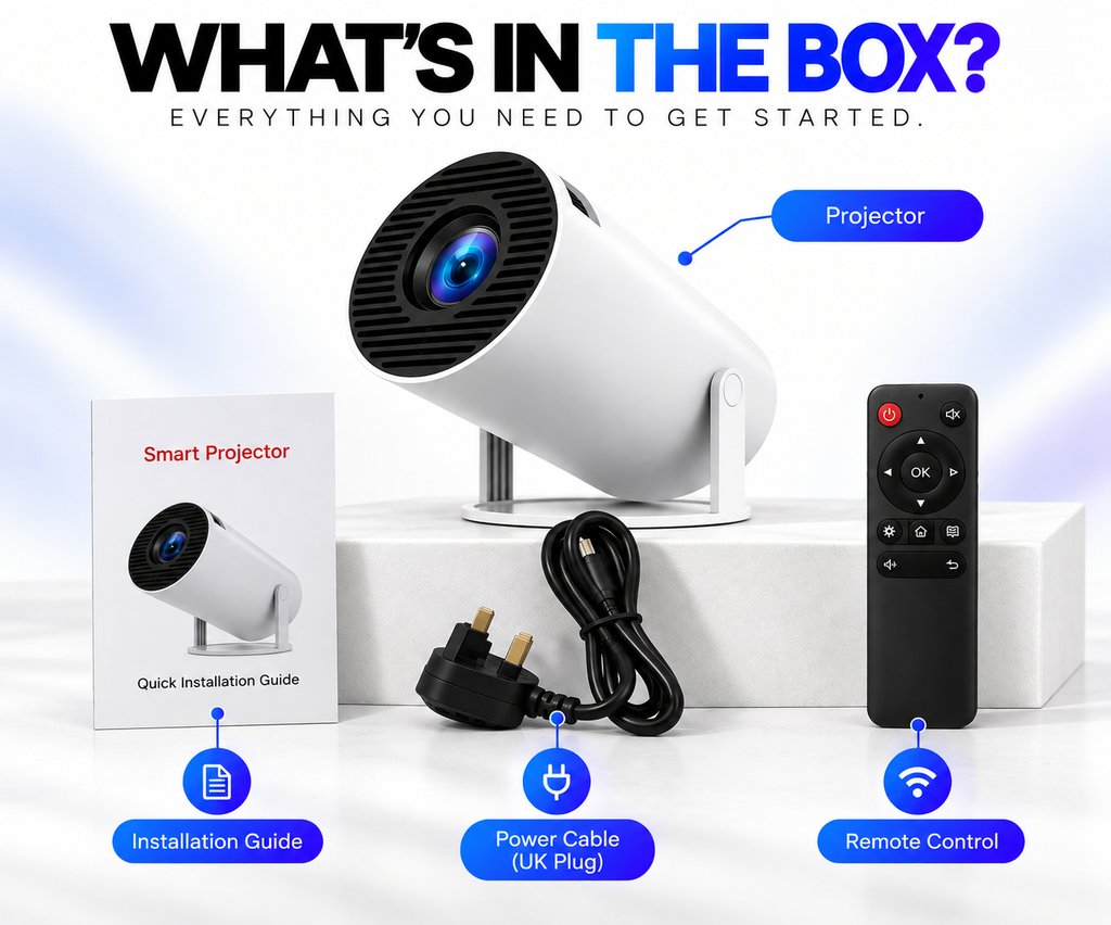 AURAVIEW mini projector